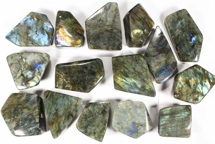 Lot: Lbs Free-Standing Polished Labradorite - Pieces #78029